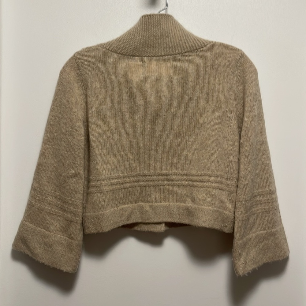 Cropped Button Up Sweater - image 6